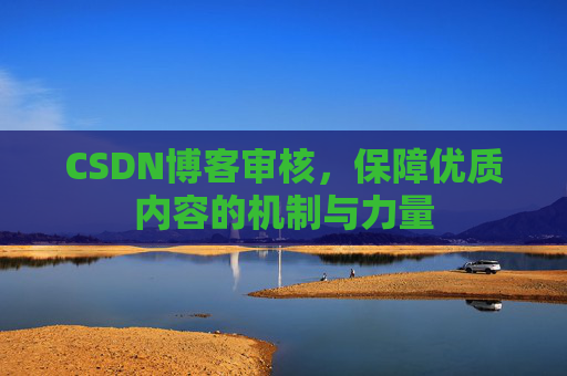 CSDN博客审核,保障优质内容的机制与力量